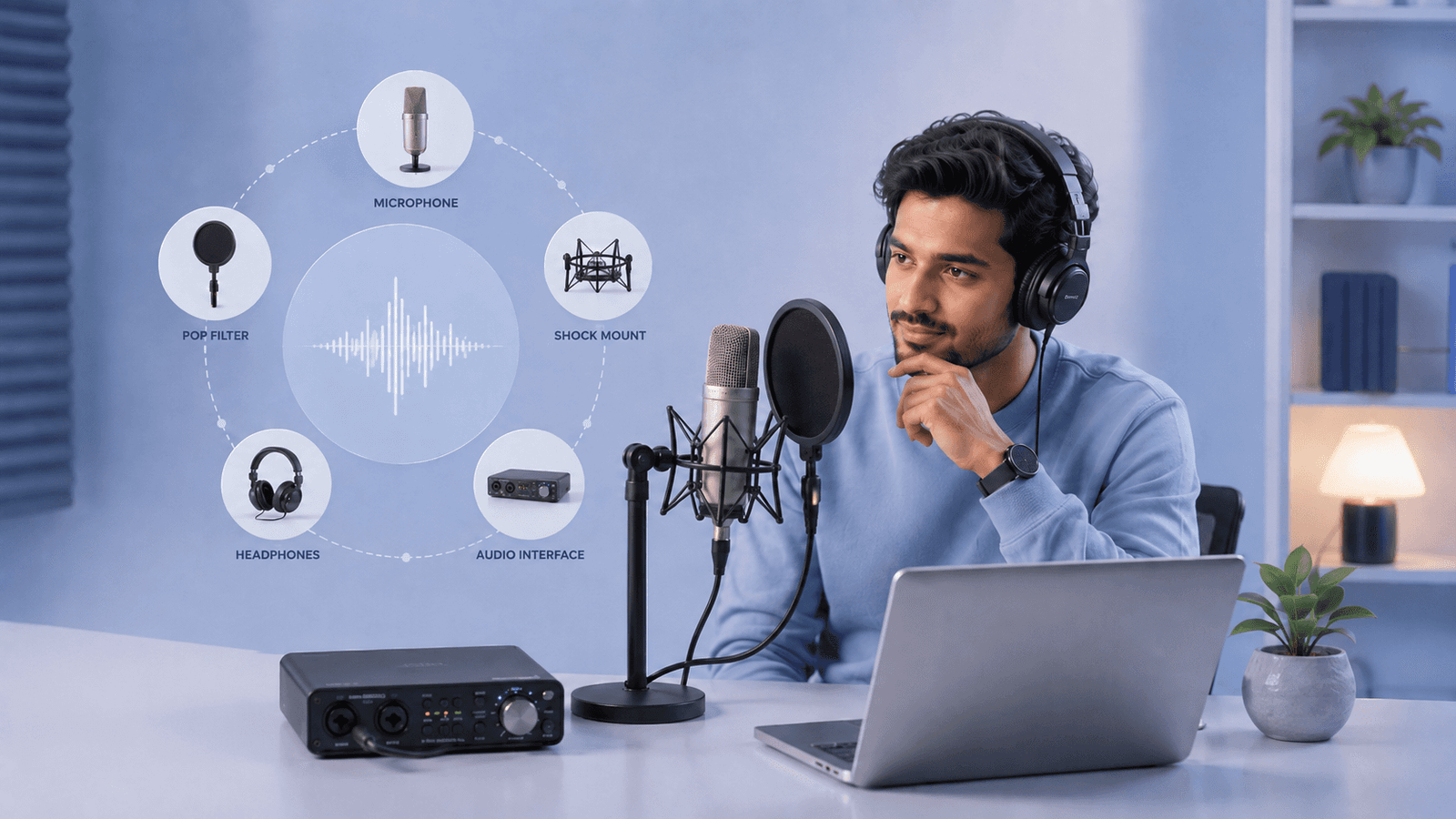 What Audio Equipment Is Used for Professional Voice Over Recording?