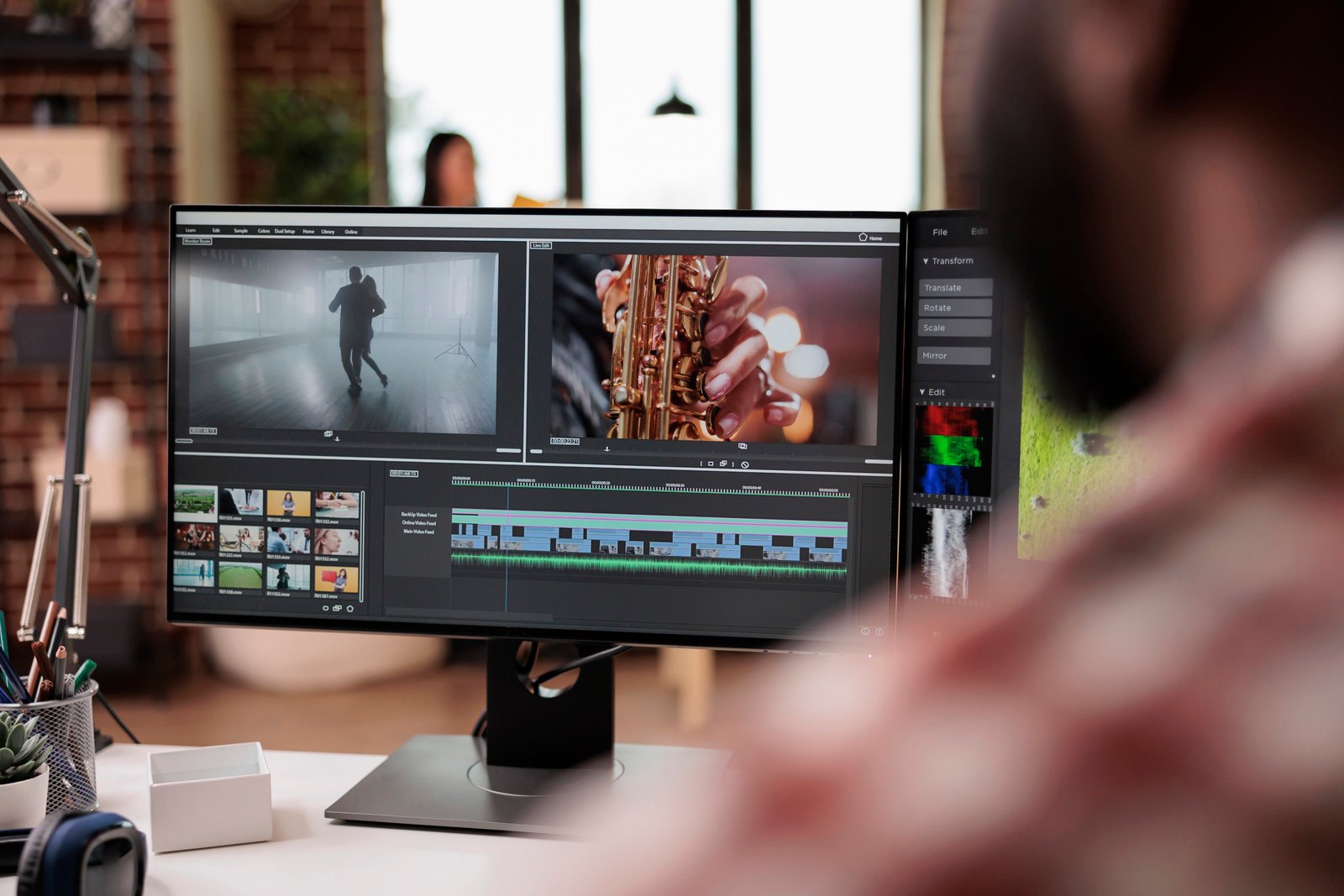 Stock Footage Based/ AI Generated Videos